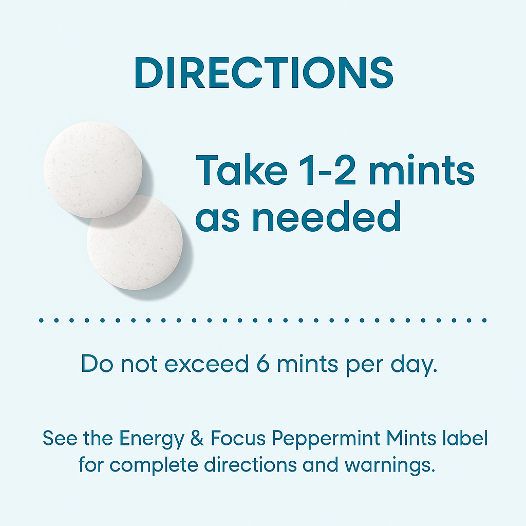 Energy & Focus Mints